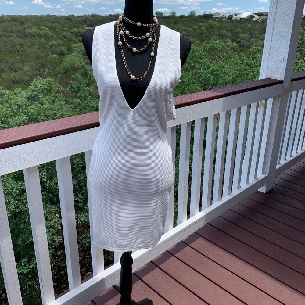 Kate Collection‎ White Bodycon Dress